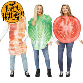 【In Stock】Halloween Cosplay Fried Egg/Lettuce/Tomato/Bacon Costume Costumes
